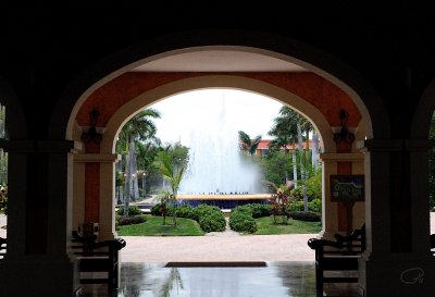 Framed Fountain II