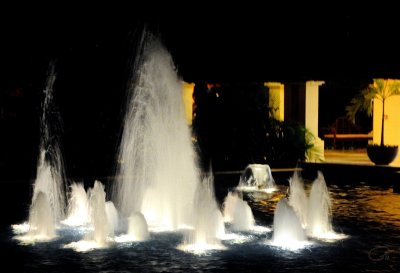 Evening Fountain I