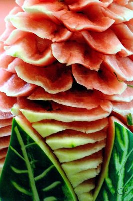 Carved Watermelon III