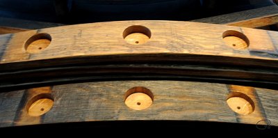 Barrel Stave Candleholders