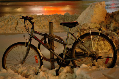 Bike in Snow