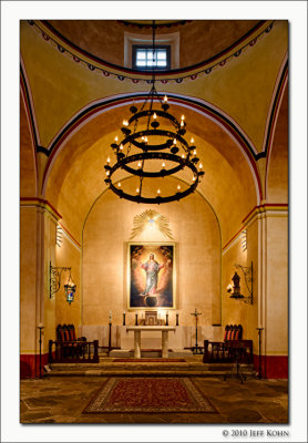 Altar, Mission Concepcin, San Antonio, TX, 2011
