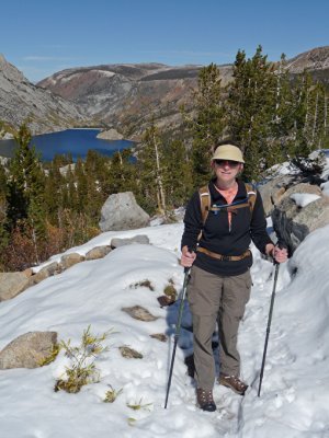 Above Sabrina Lake