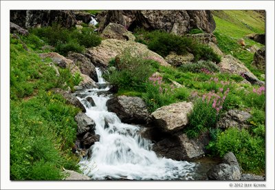 Cascade, Lower Ice Lake Basin, San Juan National Forest, Colorado, 2012