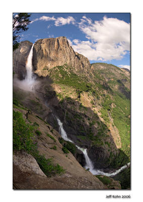 Fisheye View of Yosemite Falls