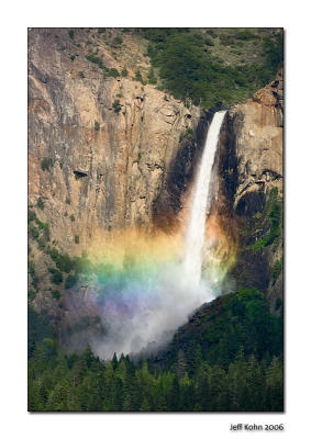 Rainbow, Bridalveil Fall