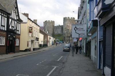 Castle View in Conwy