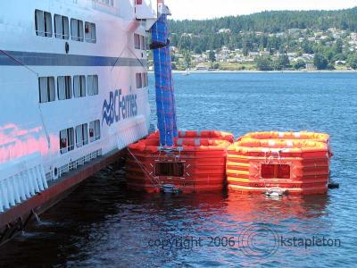 Marine Evacuation Chute Deployment