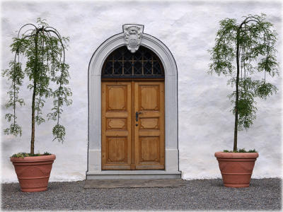 castle's door / Türe der Burg Zug