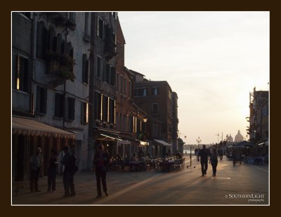 Evening Stroll on Via Giuseppe Garibaldi, Giardini Venice