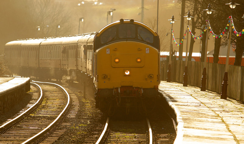 East Lancs Railway (ELR)  Diesel Day jan 2012