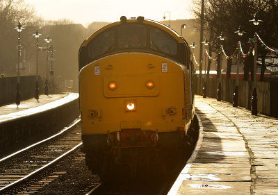 East Lancs Railway (ELR)  Diesel Day jan 2012