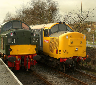 East Lancs Railway (ELR)  Diesel Day jan 2012