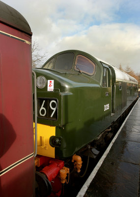 East Lancs Railway (ELR)  Diesel Day jan 2012