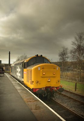 East Lancs Railway (ELR)  Diesel Day jan 2012