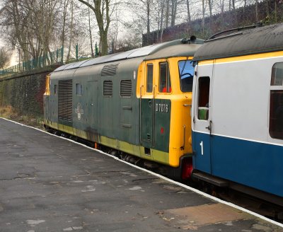 East Lancs Railway (ELR)  Diesel Day jan 2012