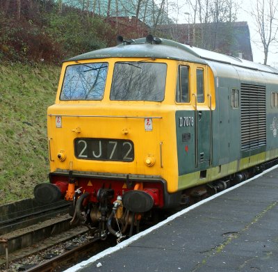 East Lancs Railway (ELR)  Diesel Day jan 2012
