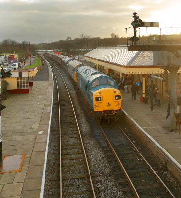 East Lancs Railway (ELR)  Diesel Day jan 2012