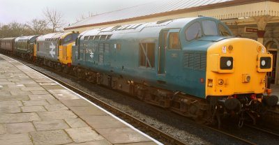East Lancs Railway (ELR)  Diesel Day jan 2012