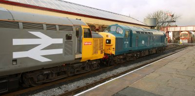 East Lancs Railway (ELR)  Diesel Day jan 2012