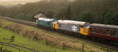 East Lancs Railway (ELR)  Diesel Day jan 2012