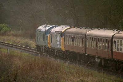 East Lancs Railway (ELR)  Diesel Day jan 2012