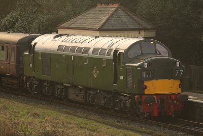 East Lancs Railway (ELR)  Diesel Day jan 2012