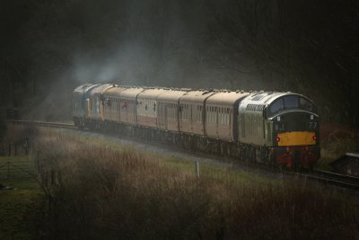 East Lancs Railway (ELR)  Diesel Day jan 2012
