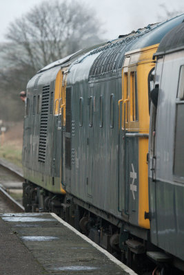 East Lancs Railway (ELR)  Diesel Day jan 2012