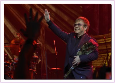 Beware of Caesars Palace Camera policy for the Elton John Show 