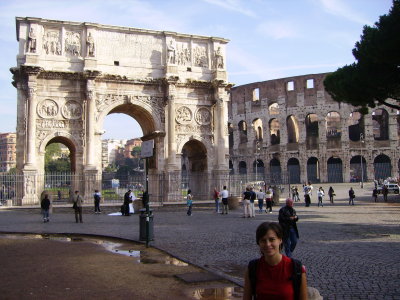 Colisseum i Arc del Triomf