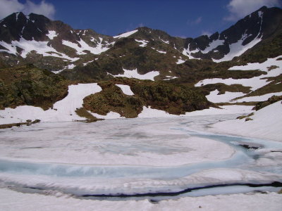 el llac gelat de la Pica