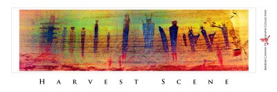 Rock Art_Pictograph_Barrier Canyon Style_Canyonland_Maze_Harvest Scene