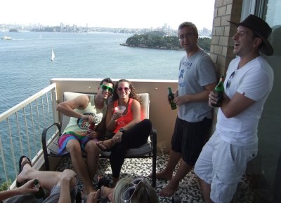 Graeme's and Linda's place in Mosman