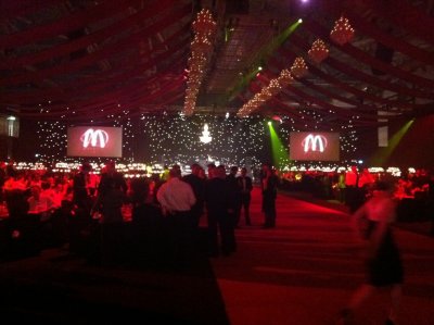 McDonalds Australia 40th Anniversary dinner