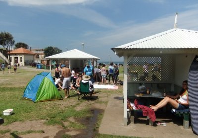 Bronte Beach BBQ action