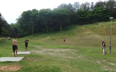 A cricket match at Bronte