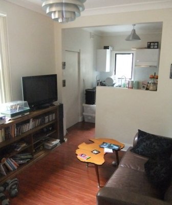 Pam's old apartment in Surry Hills