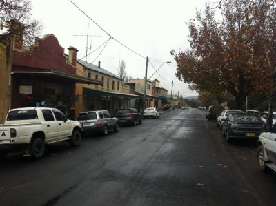 A small town Australia scene
