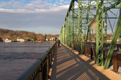 Free Bridge connecting New Hope and Lambertville