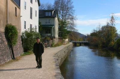 Strolling down the Raritan Canal