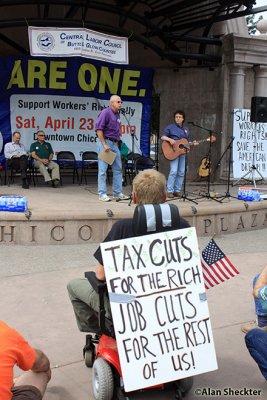 Tax cuts for the rich. Job cuts for the rest of us.