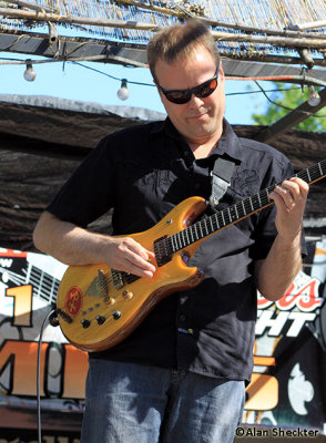 Crazygrass guitarist David Silva