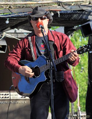 The Blue Merles' front man Keith Kendall