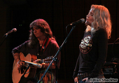 Nina Gerber (left) and Chris Webster
