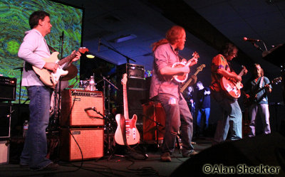 Late night at Harmony Hall Jerry Garcia/Owsley tribute: Steve Kimock, John Skehan, Roger McNamee, Barry Sless