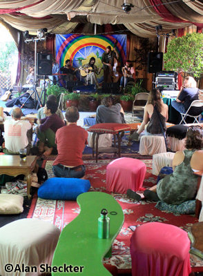 The serenity of the Harmony Tea House
