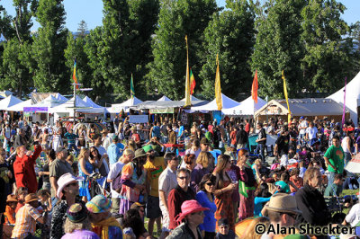 The main field during Grace Potter and the Nocturnals set