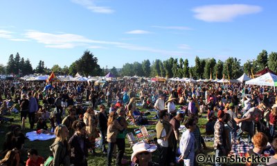 The main field during Grace Potter and the Nocturnals set