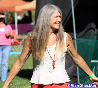 Native festival welcome dance circle